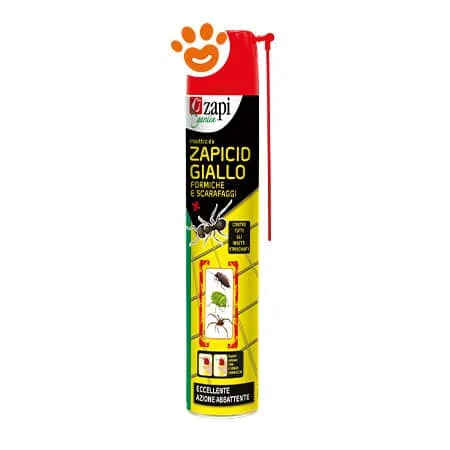 Zapi Zapicid Giallo Spray Contro Formiche e Scarafaggi