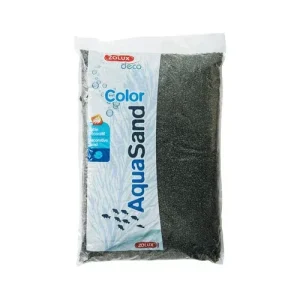Zolux AquaSand Color Sabbia Ghiaia Colore Verde Muschio per Acquari 5 kg