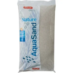 Zolux Aquasand Quarzo Fine 5 Kg – Sabbia Naturale per Acquario Dolce