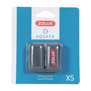 Zolux Aqya XS Magnete Galleggiante – Pulitore per Vetri Nano Acquari (4,5×2,5 cm)