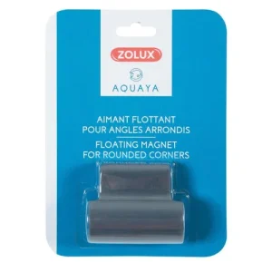 Zolux Magnete Galleggiante Angoli – Calamita Pulitrice per Vetri Curvi e Spigoli (6,5×3 cm)